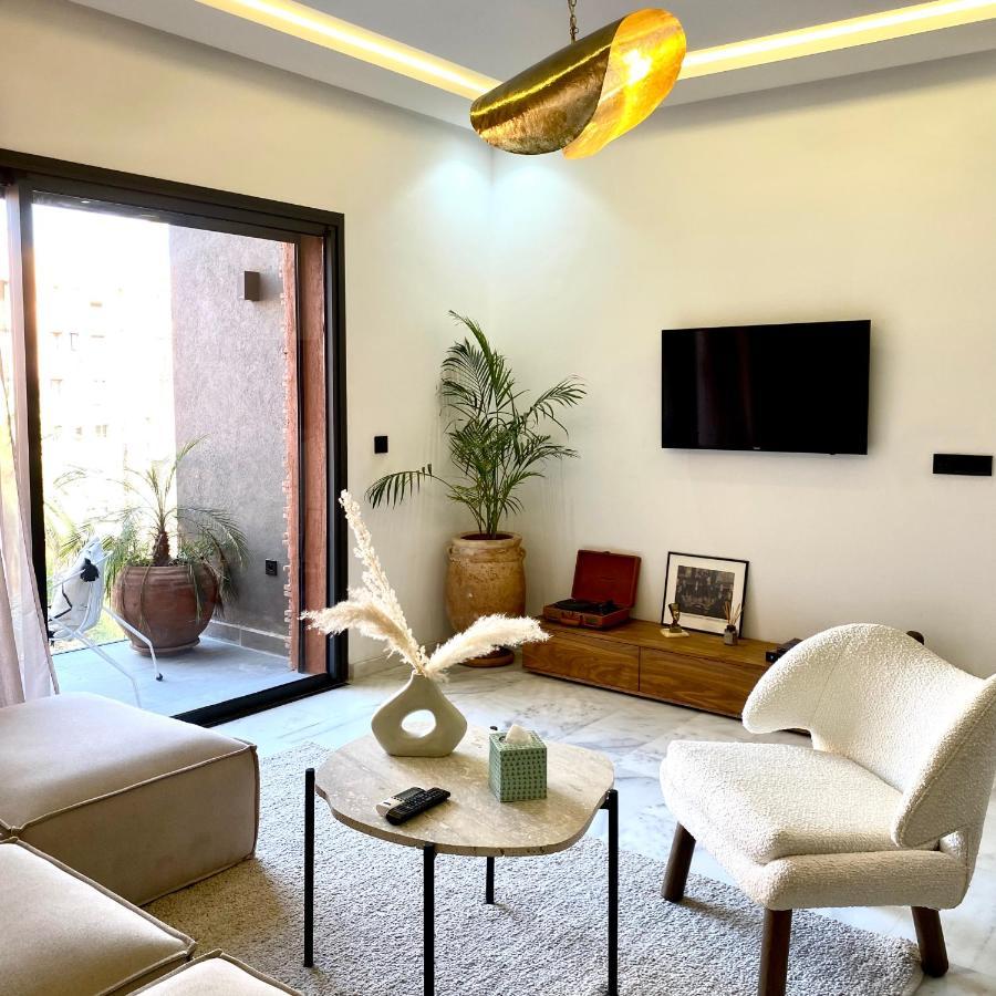 Rooftop Pool, Bright & Cozy Apartment In City Center Маракеш Екстериор снимка